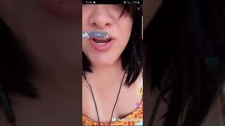 Girl Showing Cleavage On Live Cam