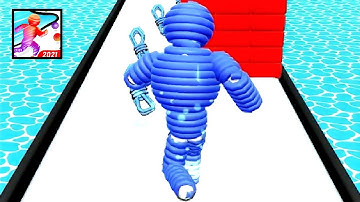 Rope-Man Run gameplay android, ios level 35 | Gameplay A&I