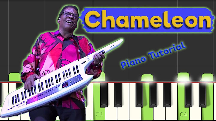 Chameleon Piano version - Piano performance video thumbnail