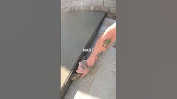 The Most Satisfying Moment in a Concrete Pour