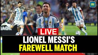 🔴Argentina vs Benin Football LIVE | Friendly Lionel Messi Farewell Match | Messi Last Match LIVE