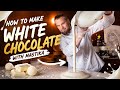 How to Make White Chocolate with Mastic