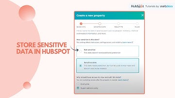 How to store sensitive data in HubSpot