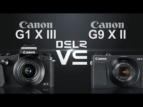 Canon PowerShot G1 X Mark III vs Canon PowerShot G9 X Mark II