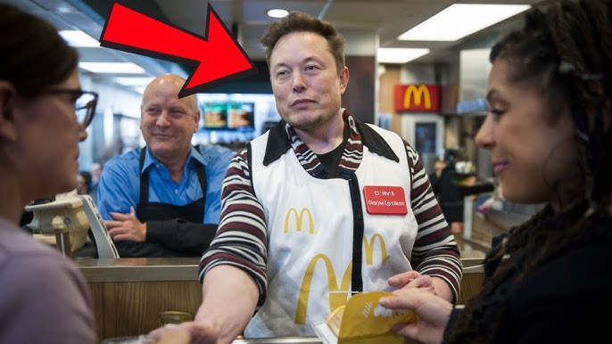 Elon Musk Secretly Works at McDonalds for a Day—His Experience Changes EVERYTHING!