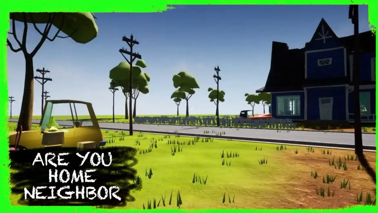 HELLO NEIGHBOR MOD KIT: ARE YOU HOME NEIGHBOR [ALPHA 1] - YouTube