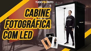 CABINE FOTOGRÁFICA STUDIO BOX - Estúdio LED Portátil