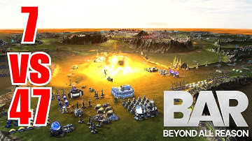 WE WITNESSED a RTS SWEEP...BUT THEN | Beyond All Reason King of the Hill