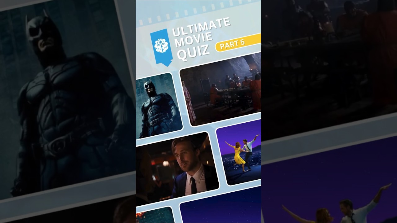 5-in-1 Movie Trivia Challenge! 🍿 Test Your Knowledge