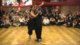 Video voorbeeld van "Eugenia Eberhardt & Sebastian Posadas, Tango milonga show (4/5), 10.12.2011"
