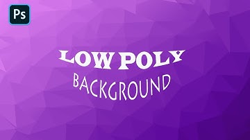 background design | How to make a cool low poly background in photoshop-Tutorial