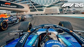 Carlos Sainz EPIC Battle for Podium | Abu Dhabi GP Onboard | F1 26 Ultra Realistic Mod