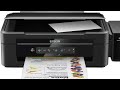 تنظيف رؤوس طابعة Epson l382 الكترونياً || حل مشكلة حبر الطابعة.