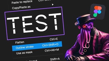 Figma Tutorial: Text to vector
