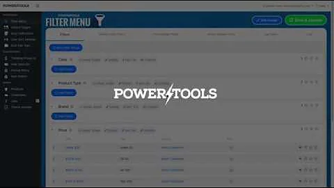 Filter Menu - Tag Prefixes