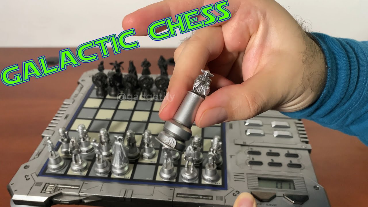 Travel to a Galaxy Far, Far Away with a Star Wars Chess Set!