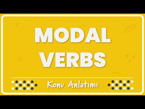 14.1 - Temel Düzeydeki MODAL'lar | Konu Anlatımı