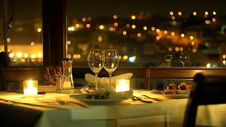 4K Dinner Ambience Jazz Instrumental Background Music - Relaxing Playlist for Your Romantic Dinner