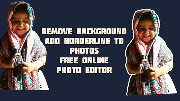 how to make background transparent and add borderline free online photo editor Pixlr