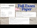 Specialist Exam Paper 2021 Paper 2 (Tech Active)