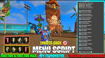 Free Fire Emotes Hack || OB37 Free Fire Max Emotes Hack || FF/FF Max Menu Script 👽 Can Be See Enemy