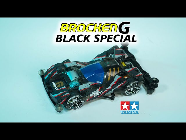 自動車 TAMIYA BROCKEN GIGANT BLACK SPECIAL Tamiya Mini 4WD Brocken Giant Black Premium Edition (FM-A Chassis