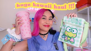 huge KAWAII haul ✧ sanrio, studio ghibli, + anime products from hot topic