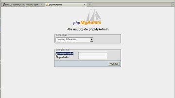 Prisijungimas prie MySQL duomenų bazės (DB) - owexxhosting.com (Video Help)