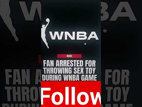 FAN arrested for throwing S** Toys during WNBA Game😱#chicago #chiraq
