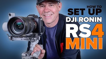 Set up + balance DJI Ronin RS4 MINI Gimbal tutorial