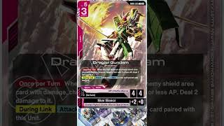 DRAGON GUNDAM BLAZES AWAY AT SHIELDS - Gundam Card Game GD05 Reveals #gundamcardgame #ggundam