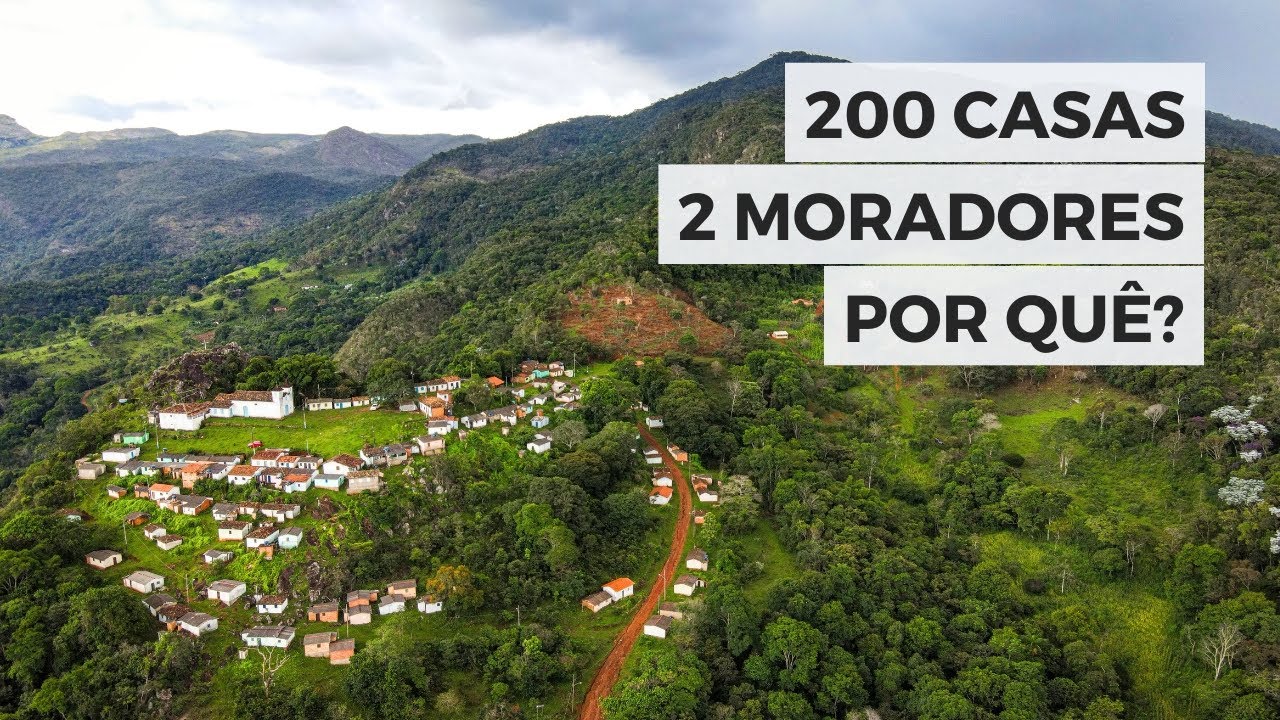 Por que somente 2 pessoas vivem nessas 200 casas?