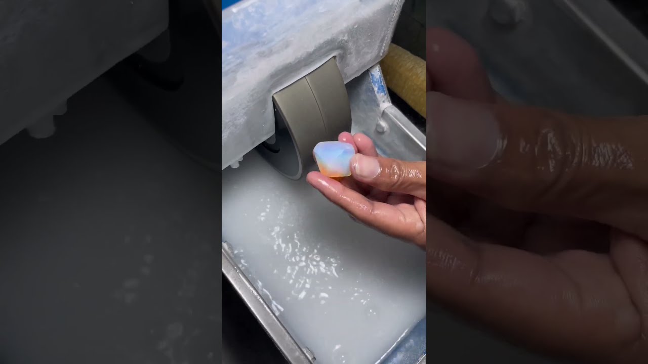 From 115ct rough to 53 carat cut Rare Moonstone Gem - Visit Georgiostones