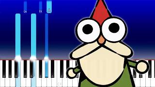Mother Mountain - Frog Song from Gnome Show (Piano Tutorial)