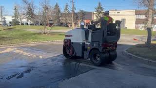 Commercial Paving Finish Rolling