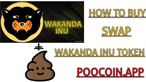 How To Buy Wakanda Inu Token - Poocoin.app #Shorts