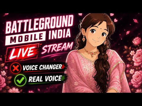 🎮BGMI LIVE Fun+Chill Gameplay ICute Girl Gamer On Fire #viralvideo #bgmi #girlgamer#livestream