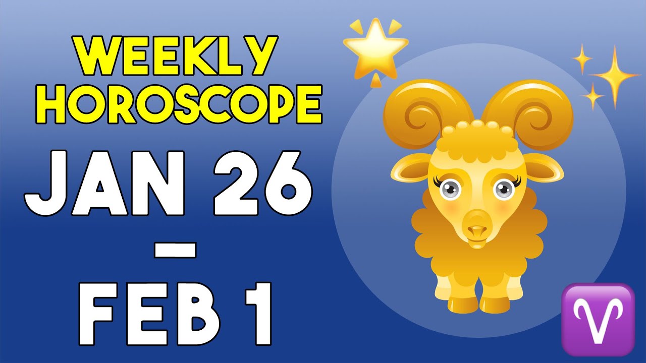 Aries Weekly Horoscope - January 26 - February 1, 2026