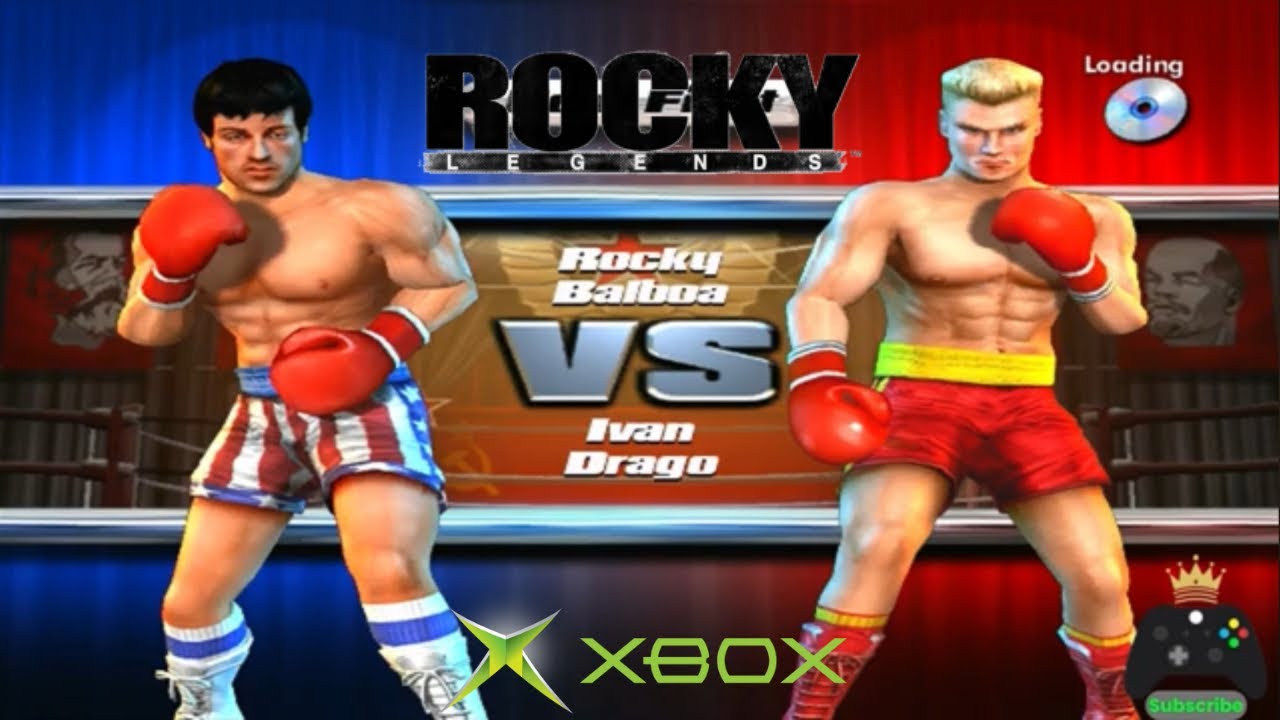 Rocky Legends XBOX Rocky Balboa VS Ivan Drago Career Fight 25 [2025]