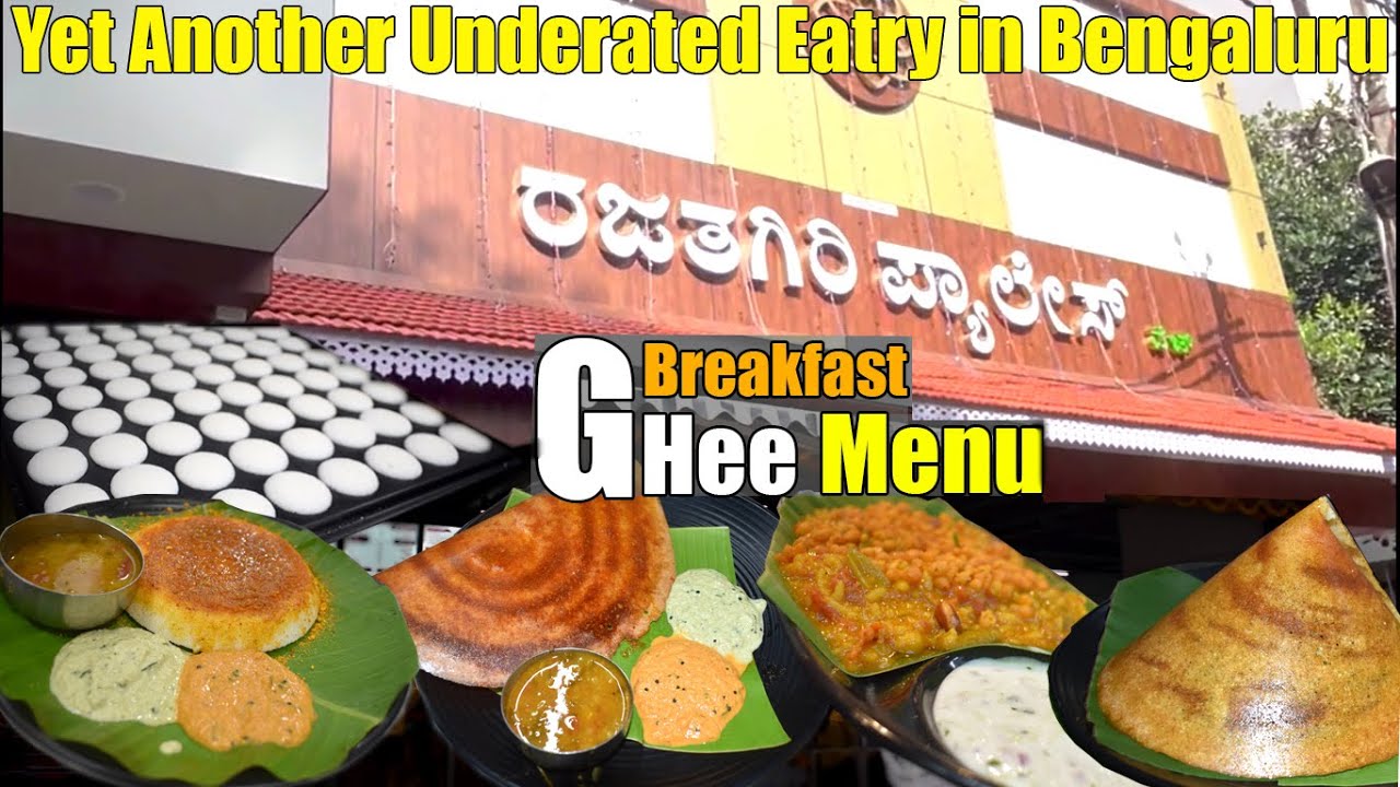 This Place is Hidden Gem for Early Morning Ghee Breakfast in Bangalore