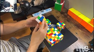 Blind practice! PC finally fixed! 12BLD returns next week