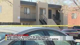 APD: Man arrested for deadly stabbing in SE ABQ
