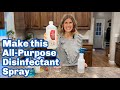 The Easiest Homemade All Purpose Cleaner/Disinfectant