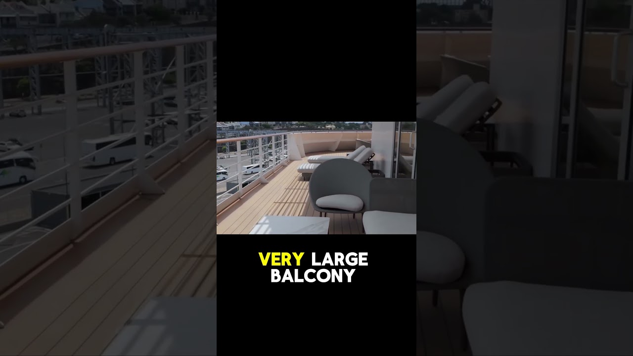 This Cruise Suite Is Bigger Than Most Homes #cruise #shorts
