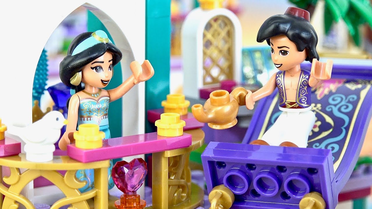 レゴ ディズニー アラジンとジャスミンのパレスアドベンチャー Lego Disney Aladdin And Jasmine S Palace Adventures Youtube