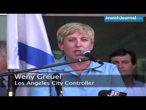 "Pro-Israel" Rally June 6 on Wilshire - HD version
