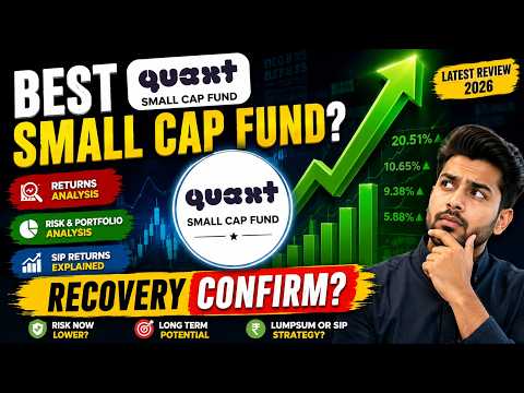 Thumbnail for Quant Small Cap Fund Review | फिर से Best Small Cap Fund Mutual fund बन गया ? |Finance Show Hindi