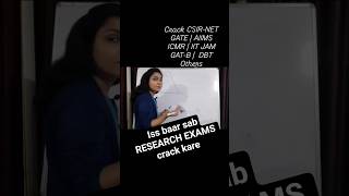 Crack All Research Exams in One Strategy | CSIR NET, AIIMS, BET, GATE, ICMR, GAT-B, IIT JAM