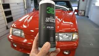 The New 3D Glw Sio2 Ceramic Detailer My Experience On Clear Coat And Single Stage.