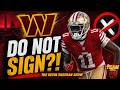 The Commanders Should Think Twice Before Signing Brandon Aiyuk!